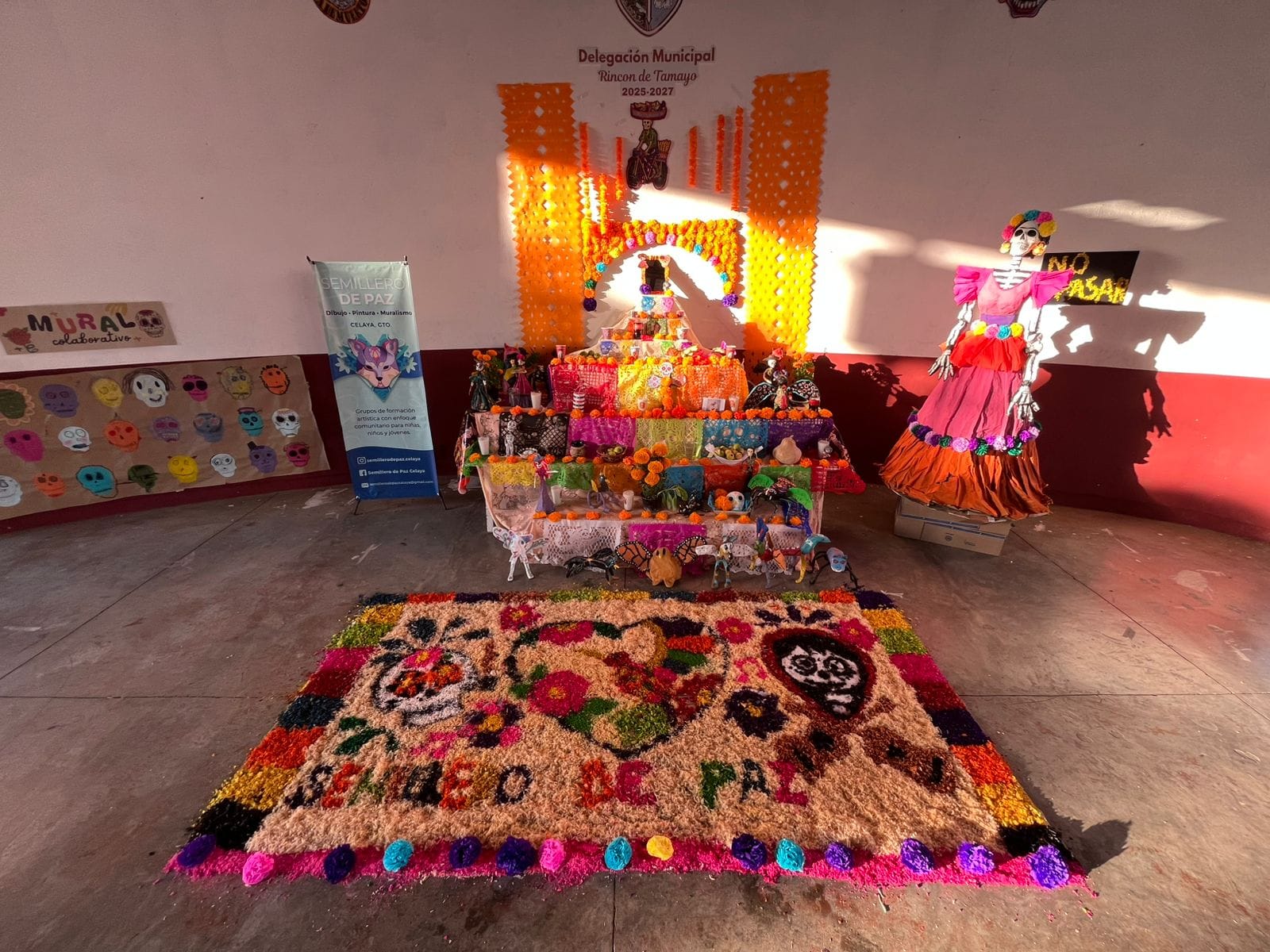 Memorias que florecen: nuestro altar comunitario
